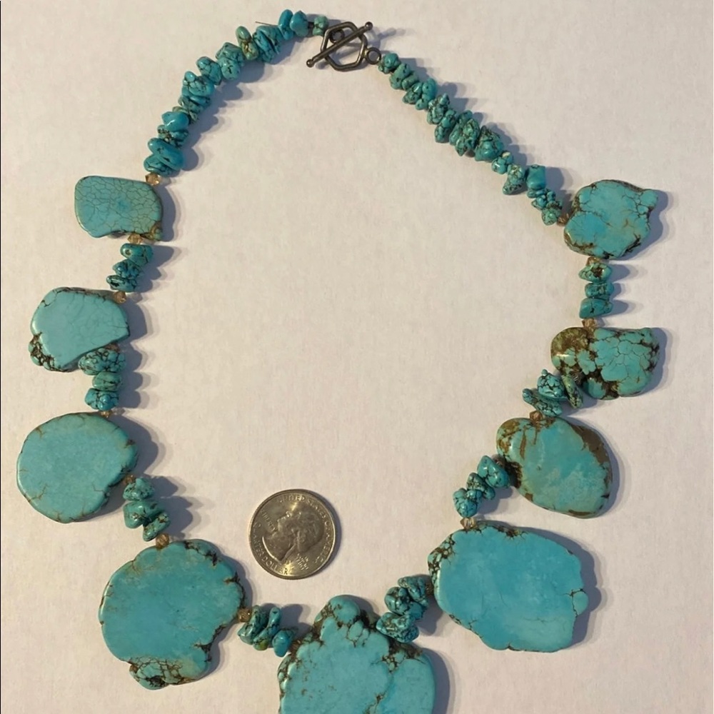 Authentic Turquoise Necklace - image 3